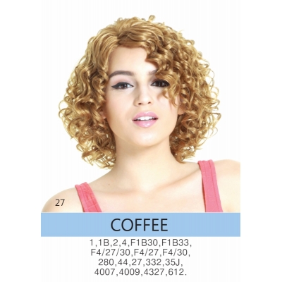 R&B Collection, Synthetic hair wig, COFFEE